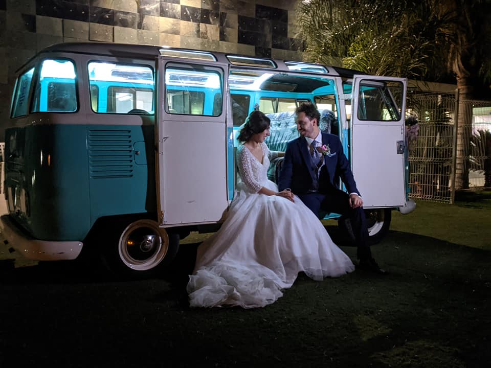 furgoneta hippie para boda murcia de alquiler