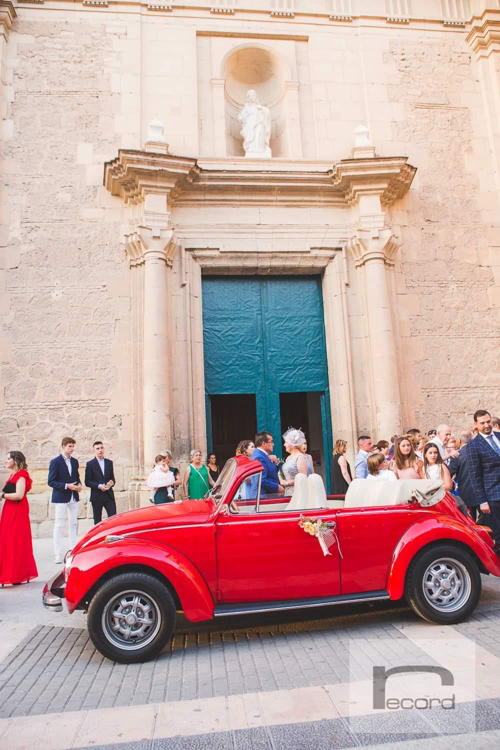 alquiler coche clásico para boda en Yecla